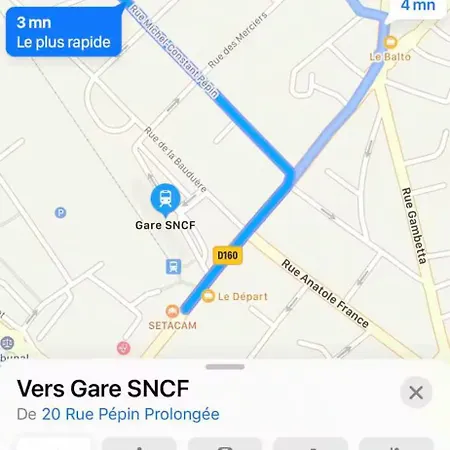 Cocooning Centre Des Sables D'olonne Quartier Gare Saint Michel Située à 1 Kilomètre Du Remblai Couette-café Les Sables-dʼOlonne